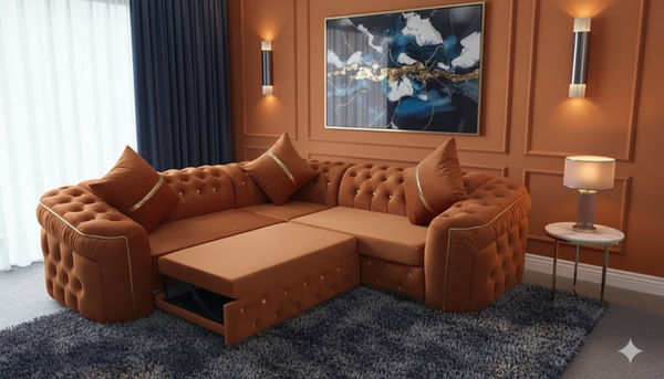 Ambassador Corner 5-Seater Sofa Bed